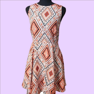 Charming Charlie geometric dress, size Small